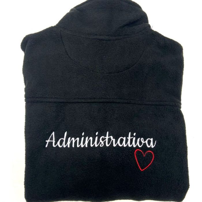 casaco bordado administrativa